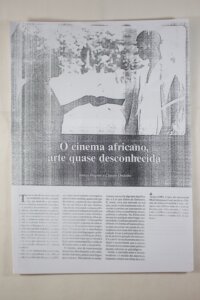 O CINEMA AFRICANO, ARTE QUASE DESCONHECIDA