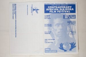CONTEMPORARY AFRICAN DIASPORA FILM FESTIVAL