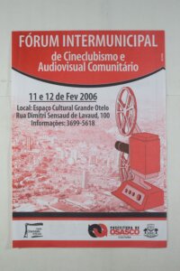 FÓRUM INTERMUNICIPAL DE CINECLUBISMO E AUDIOVISUAL COMUNITÁRIO