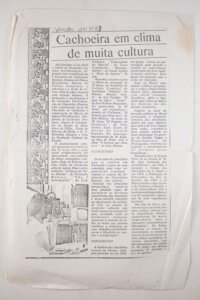 CACHOEIRA EM CLIMA DE MUITA CULTURA