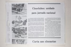 VI JORNADA BRASILEIRA DE CURTA METRAGEM - CINECLUBES UNIDADE PARA JORNADA NACIONAL