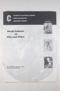 WORLD CULTURES ON FILM AND VIDEO