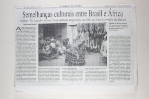 SEMELHANÇAS CULTURAIS ENTRE BRASIL E ÁFRICA